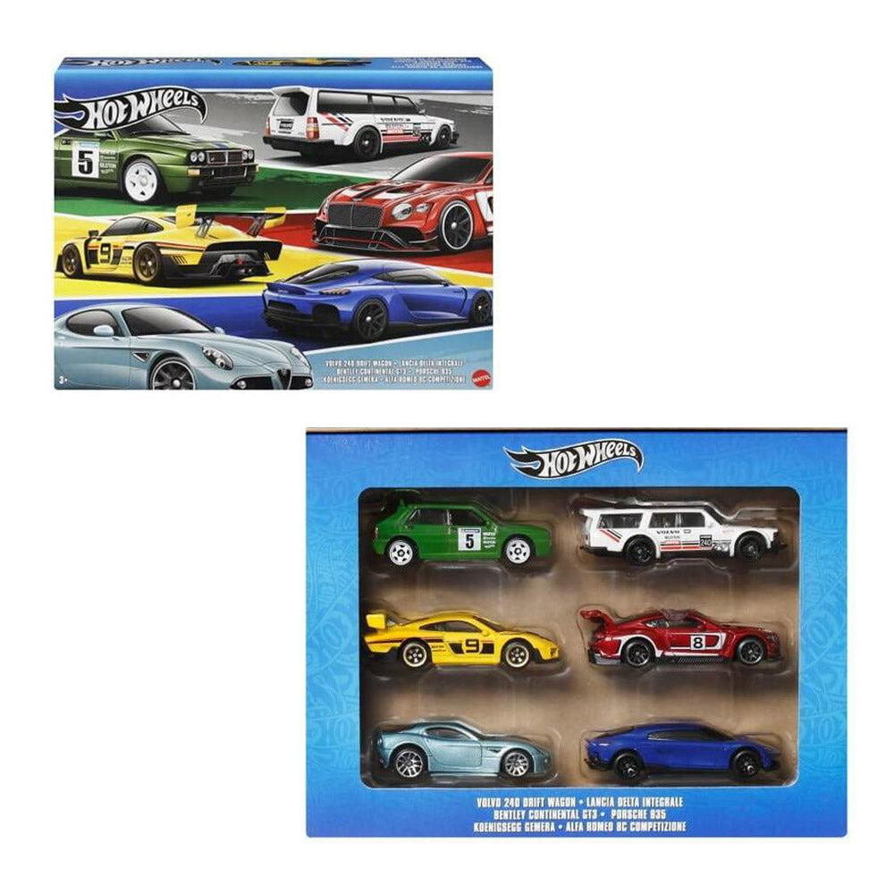 HOT WHEELS EUROSTYLE MULTIPACK DE 6 HOT WHEELS EUROSTYLE MULTIPACK DE 6